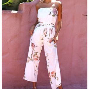 hello molly white jumpsuit